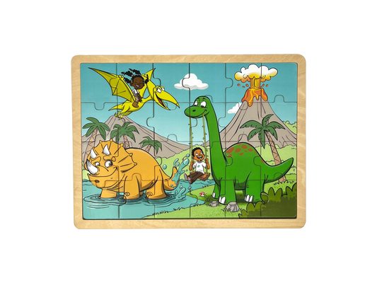 Dinosaur Square Puzzle